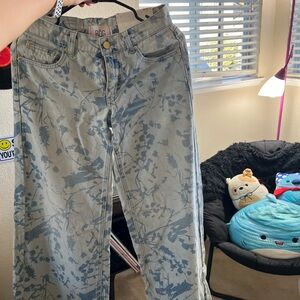 Urban Outfitters Printed Jeans (new with tags)